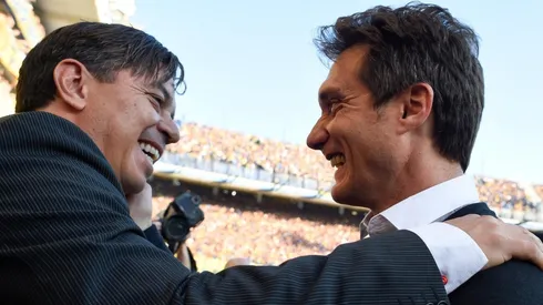 Marcelo Gallardo y Guillermo Barros Schelotto.