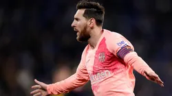 Espectacular actuación de Lionel Messi.