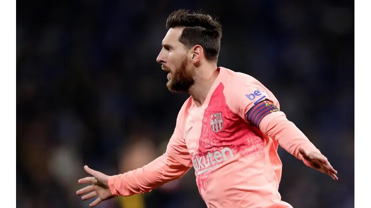Espectacular actuación de Lionel Messi.