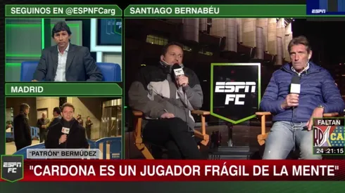 Bermúdez se enojó con Guillermo porque ahora sí lo necesita a Cardona