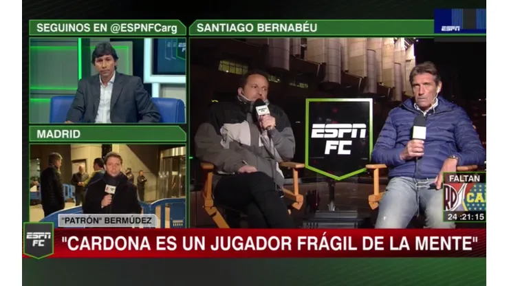 Bermúdez se enojó con Guillermo porque ahora sí lo necesita a Cardona