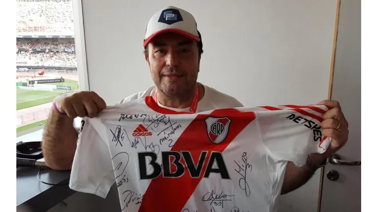 Atilio Costa Febre, relator partidario de River.