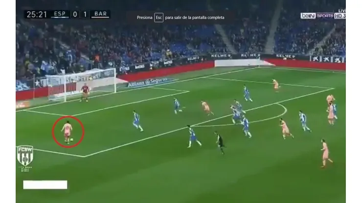 Magia de Messi y Dembélé.