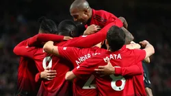 Manchester United venció 4 a 1 al Fulham y no le pierde pisada a los primeros puestos