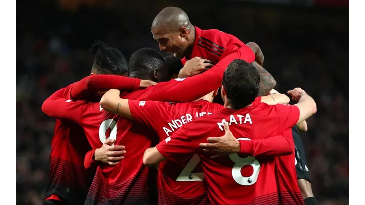 Manchester United venció 4 a 1 al Fulham y no le pierde pisada a los primeros puestos