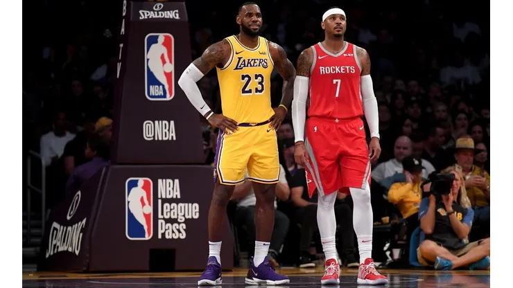 ¡Bomba! LeBron James quiere a Carmelo Anthony en los Lakers