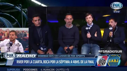 Marcelo Benedetto en Fox Sports Radio.