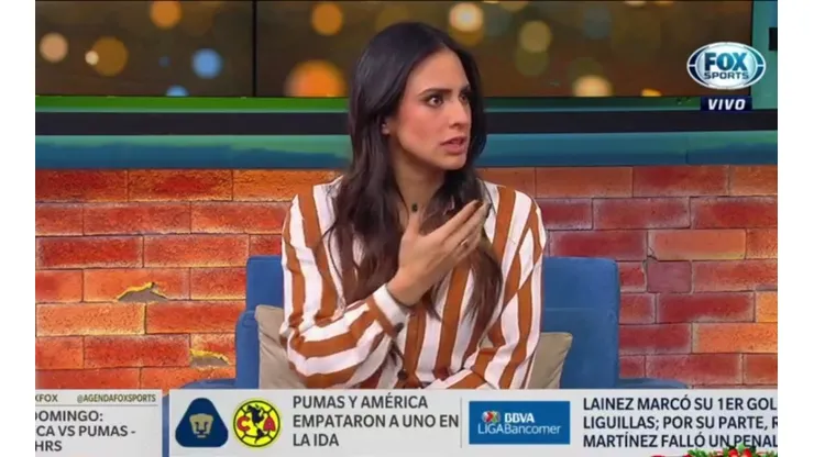 Valeria Marín elogió a Lainez.