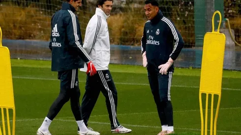 Solari y un consejo para Navas.