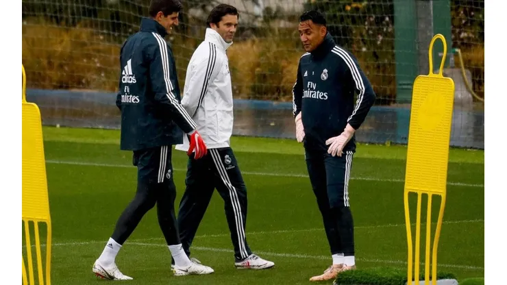 Solari y un consejo para Navas.