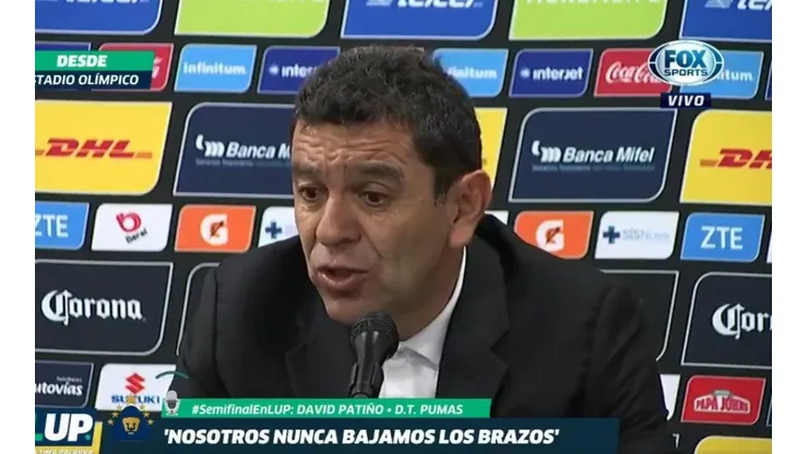 Patiño tiene toda la fe para la vuelta.