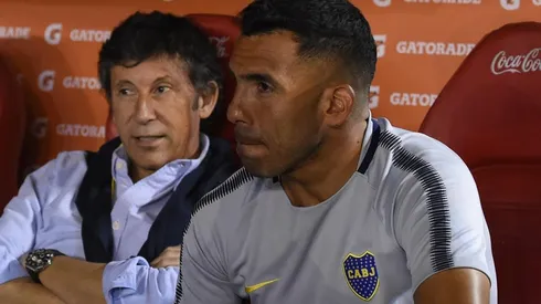 Carlos Tevez, delantero de Boca.