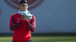 Foto de Alan Pulido, jugador de Chivas.