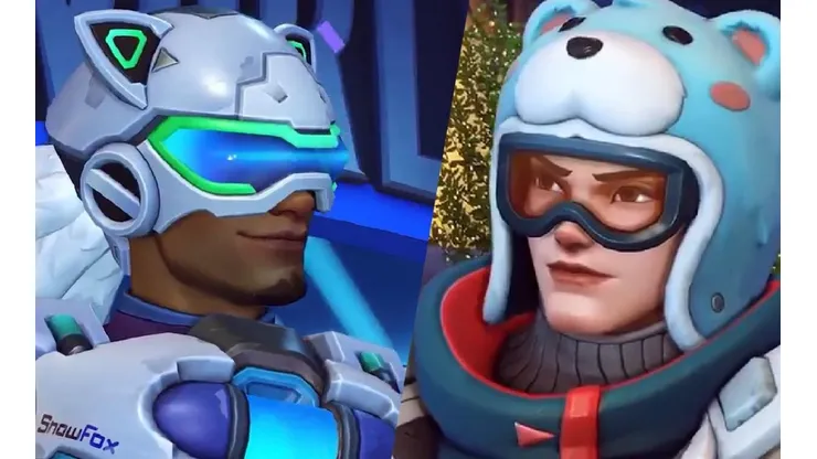 ¡Brutales! Los nuevos Skins invernales de Lúcio y Zarya para Overwatch