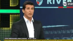 Foto de Hernán Castillo en su programa en TNT SPORTS.