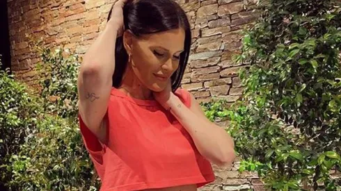 Mientras Mauro Zárate entrena, su esposa se divierte en Madrid