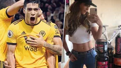 Foto de Raúl Jiménez, jugador de Wolverhampton.
