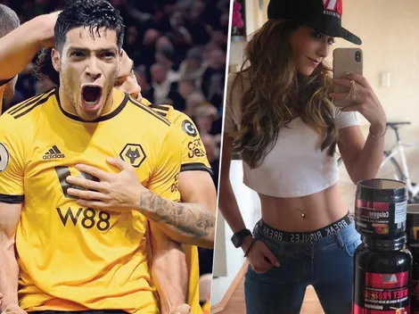 La novia de Raúl Jiménez celebró en Instagram el gol del delantero