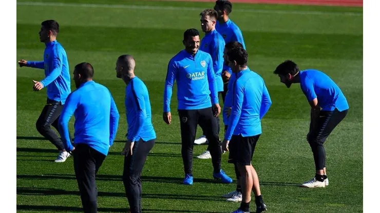 Lo que nadie vio de la práctica de Boca: el ejercicio para aprovechar el punto débil de River