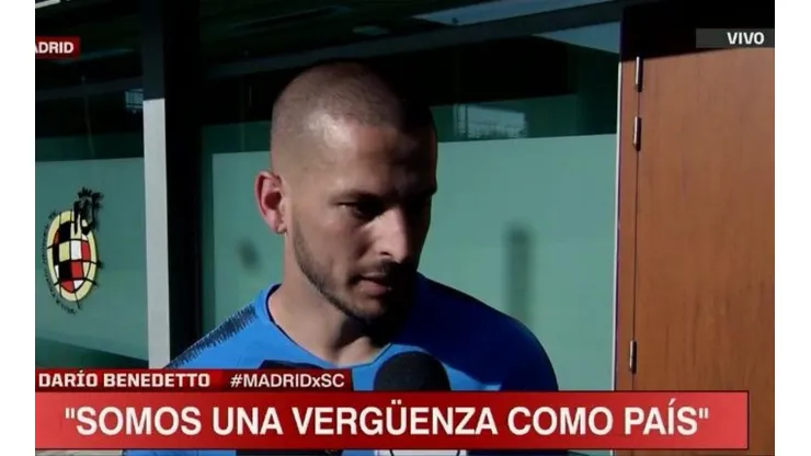 Benedetto le respondió a los que decían que Boca no quería jugar la final de la Libertadores