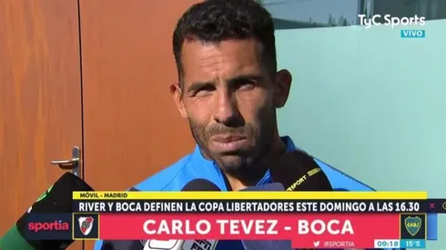 Tévez citó a Osvaldo y se la pudrió a Conmebol