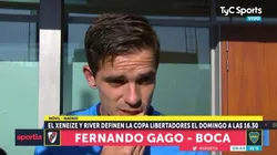 Gago: "Hubiera preferido jugar la final en donde correspondía"