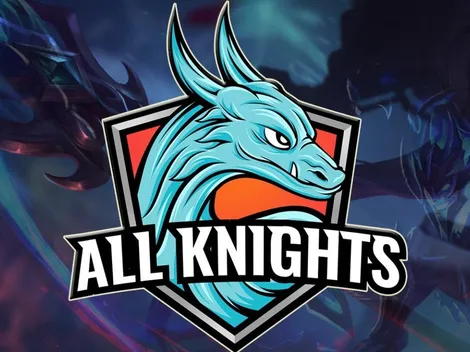El roster de All Knights para su primera temporada en el competitivo de League of Legends