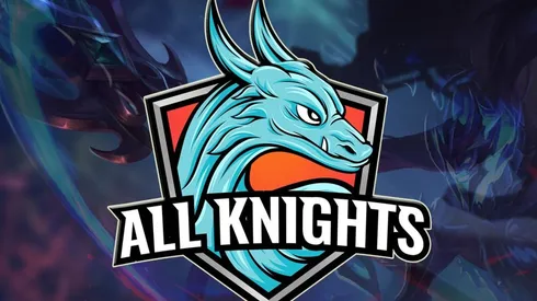 El roster de All Knights para su primera temporada en el competitivo de League of Legends