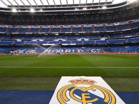 Así está el campo de juego del Bernabeu de cara a la final entre River y Boca