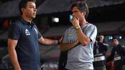 En el Bernabéu, River le empezó a ganar a Boca desde el vestuario