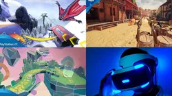 Los nuevos juegos de PlayStation VR traen disparos, caída libre y rompecabezas
