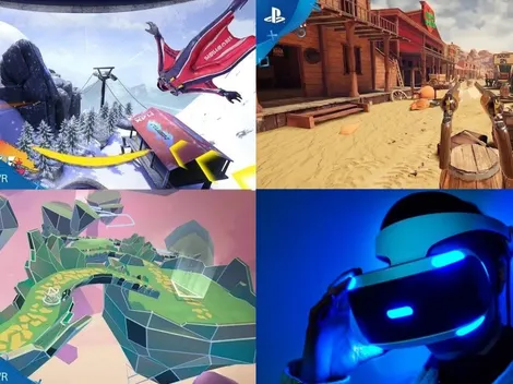 Los nuevos juegos de PlayStation VR traen disparos, caída libre y rompecabezas