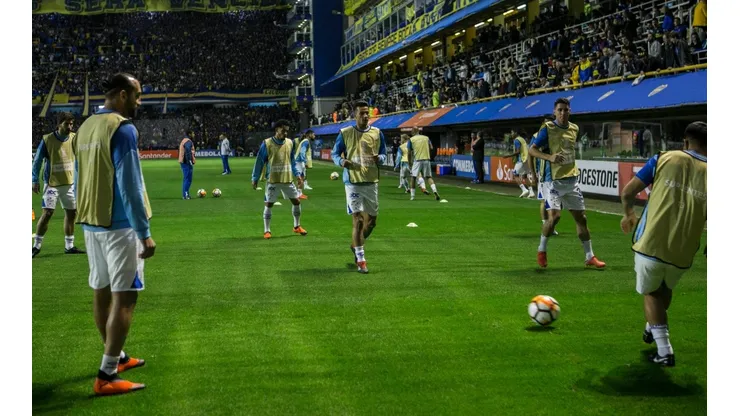 Boca se prepara para el gran partido.