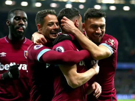 Chicharito fue actor de reparto en otra goleada del West Ham
