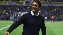 Guillermo en La Bombonera.