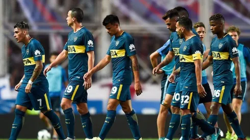 Boca en su última visita al Nuevo Gasómetro.