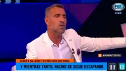 Cascini no cree que Racing pueda salir campeón.