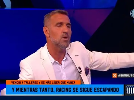 Cascini dijo que Racing no sale campeón y se armó un escándalo en 90 Minutos