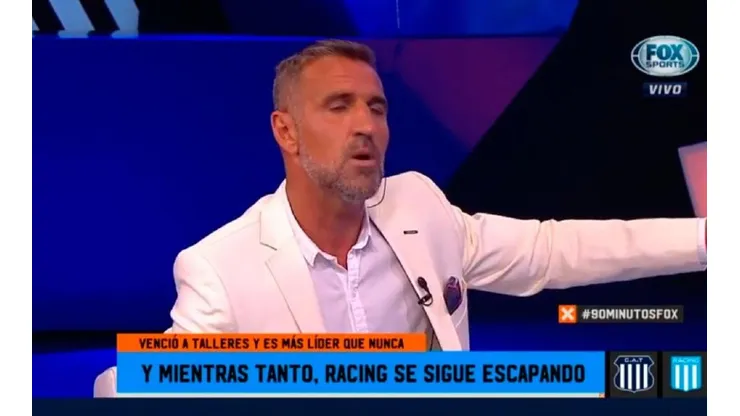 Cascini no cree que Racing pueda salir campeón.