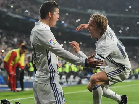 ¿Pista acerca de su futuro? El mensaje de James Rodríguez a Modric por el Balón de Oro