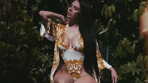 Jimena Sánchez otra vez se mostró hermosa.