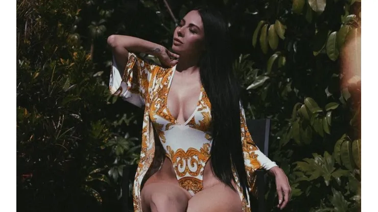 Jimena Sánchez otra vez se mostró hermosa.
