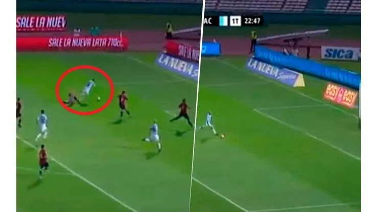 Revoluciones a mil: Racing no para un segundo, hizo un jugadón y terminó con un penalazo