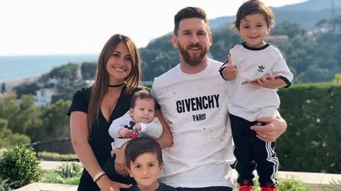 Los amores de Antonella: la foto de Lionel Messi con sus hijos que estalla de ternura