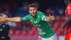 Boselli festejando en León.