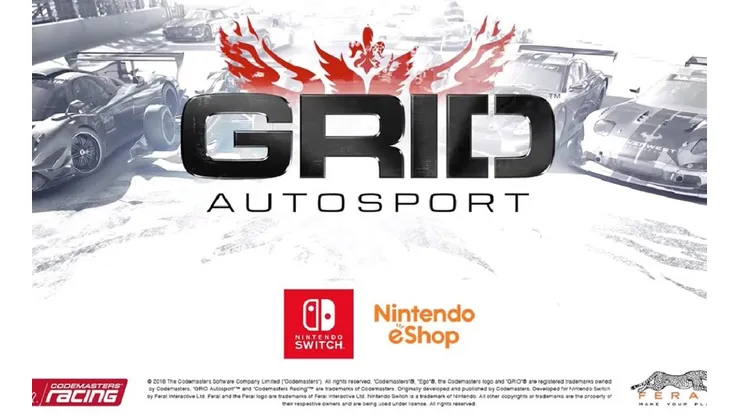GRID: El juego de carreras para Nintendo Switch