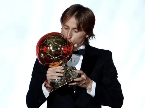 Luka Modric cortó con la hegemonía Messi-Cristiano y se quedó con el Balón de Oro