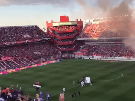 Hincha infiltrado de Boca trolleó a Independiente en pleno Libertadores de América
