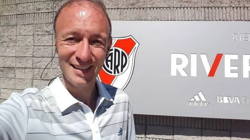 Humor: la foto que subió Juan Cortese demostrando "internas" en el vestuario de River