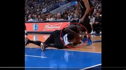 ¡Ouch! Patrick Beverley le tumba un diente a Dennis Smith Jr